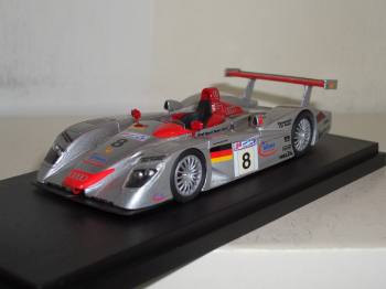 Audi R8 Le Mans 2000 nr.8 - Starter auto miniature 1/43